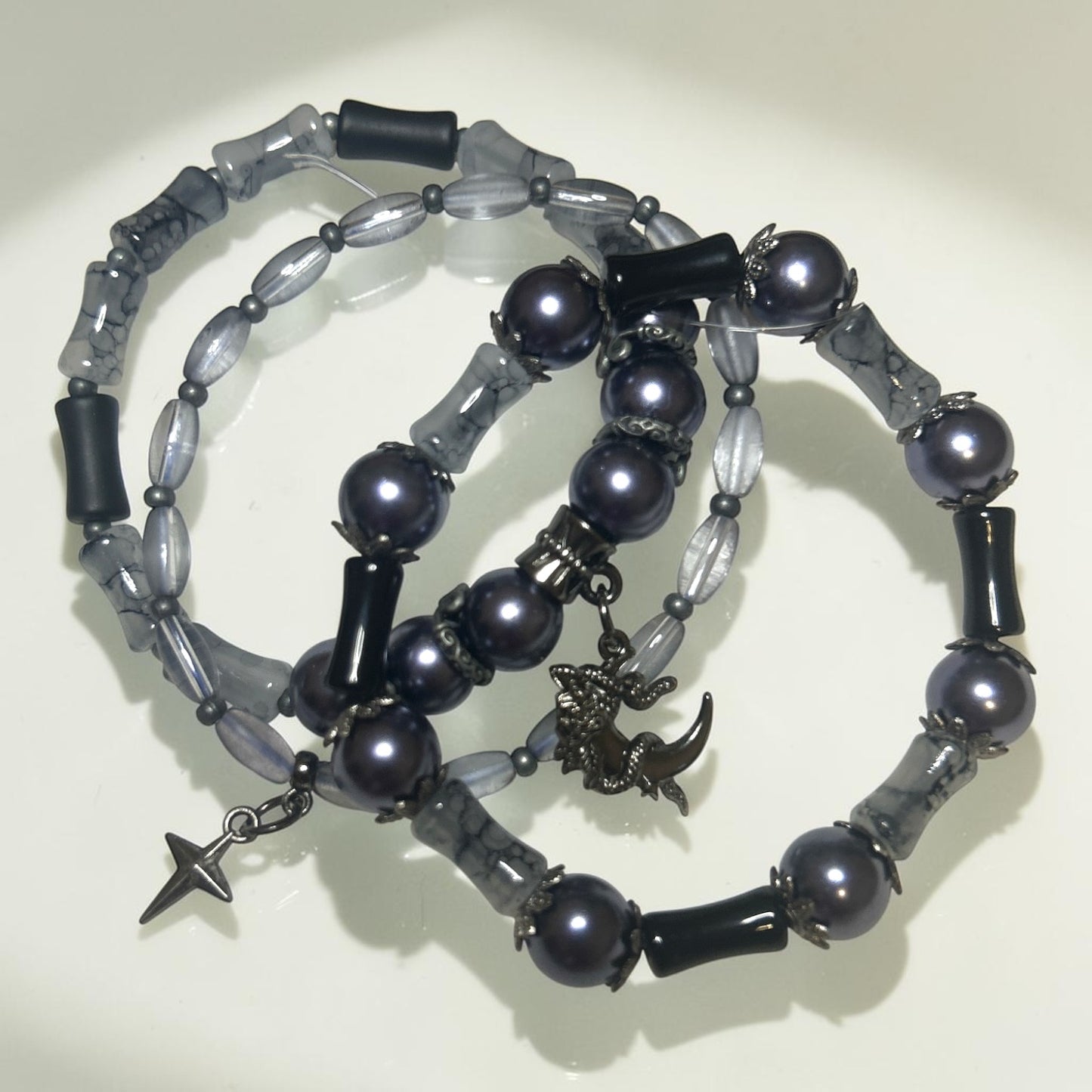 Black Glamour Bracelet Collection