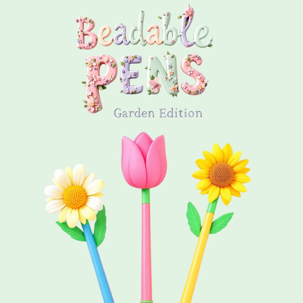 Beadable Pens: Garden Edition