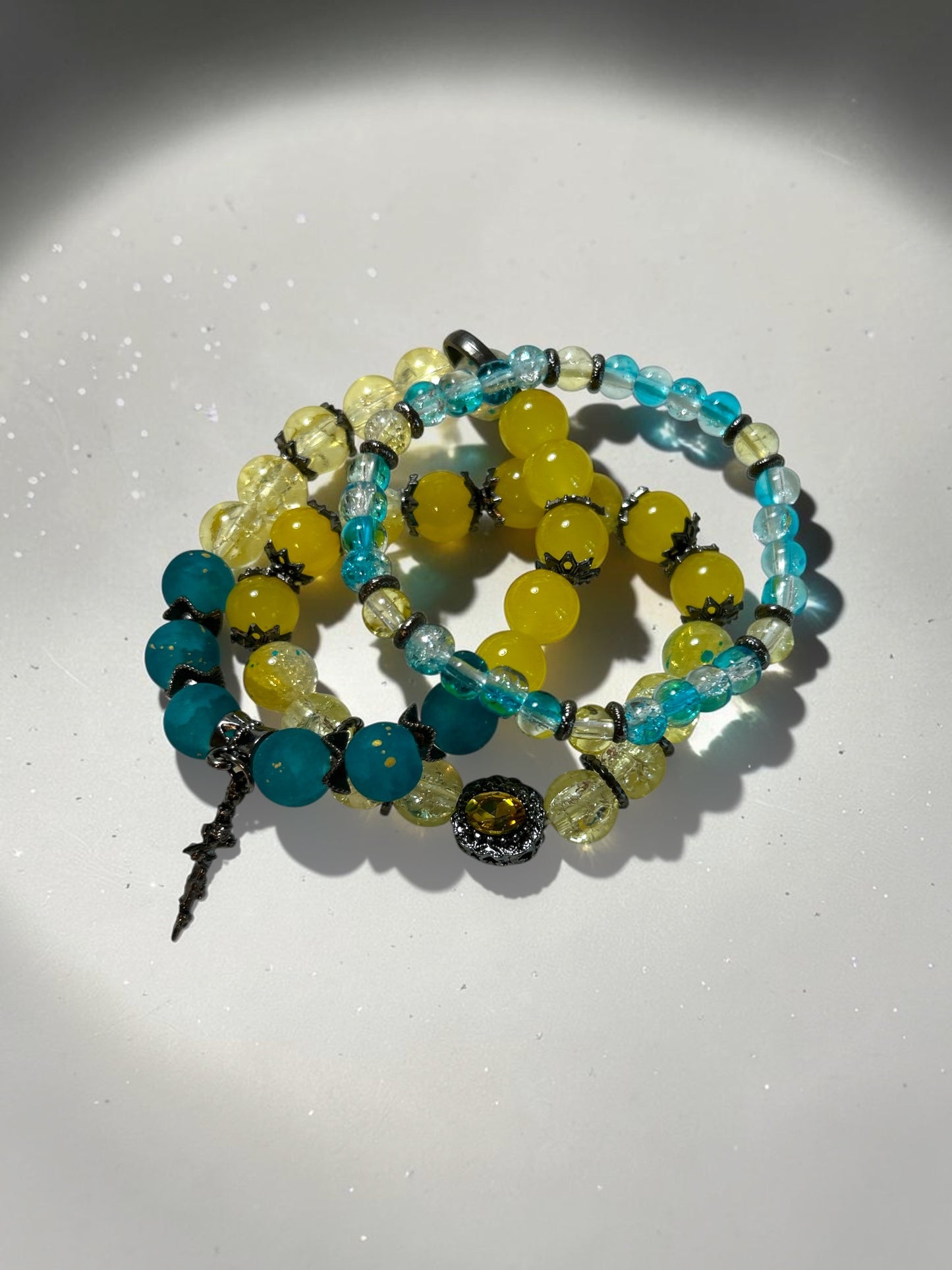 Yellow Majestic Bracelet Collection