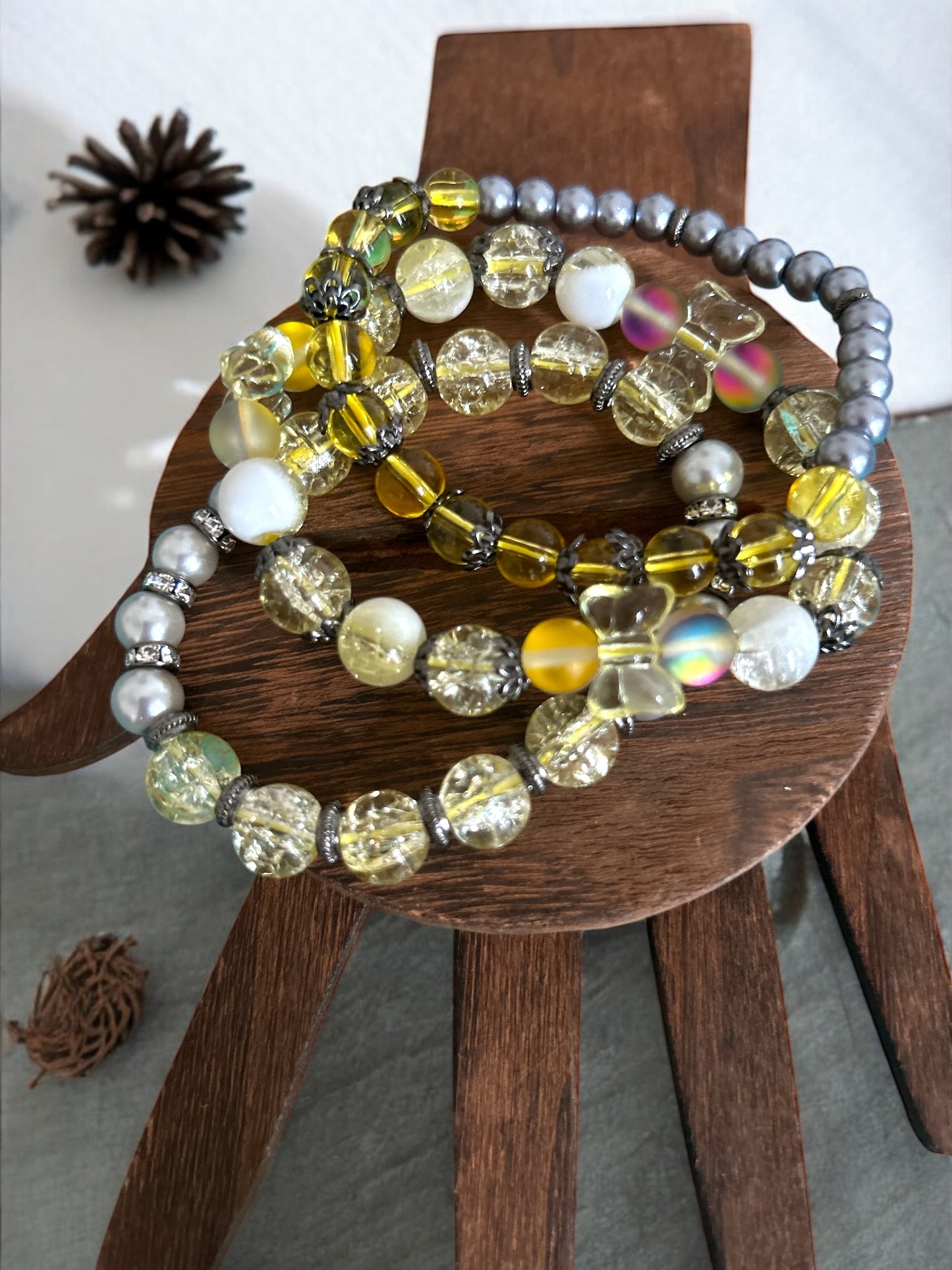 Yellow Majestic Bracelet Collection