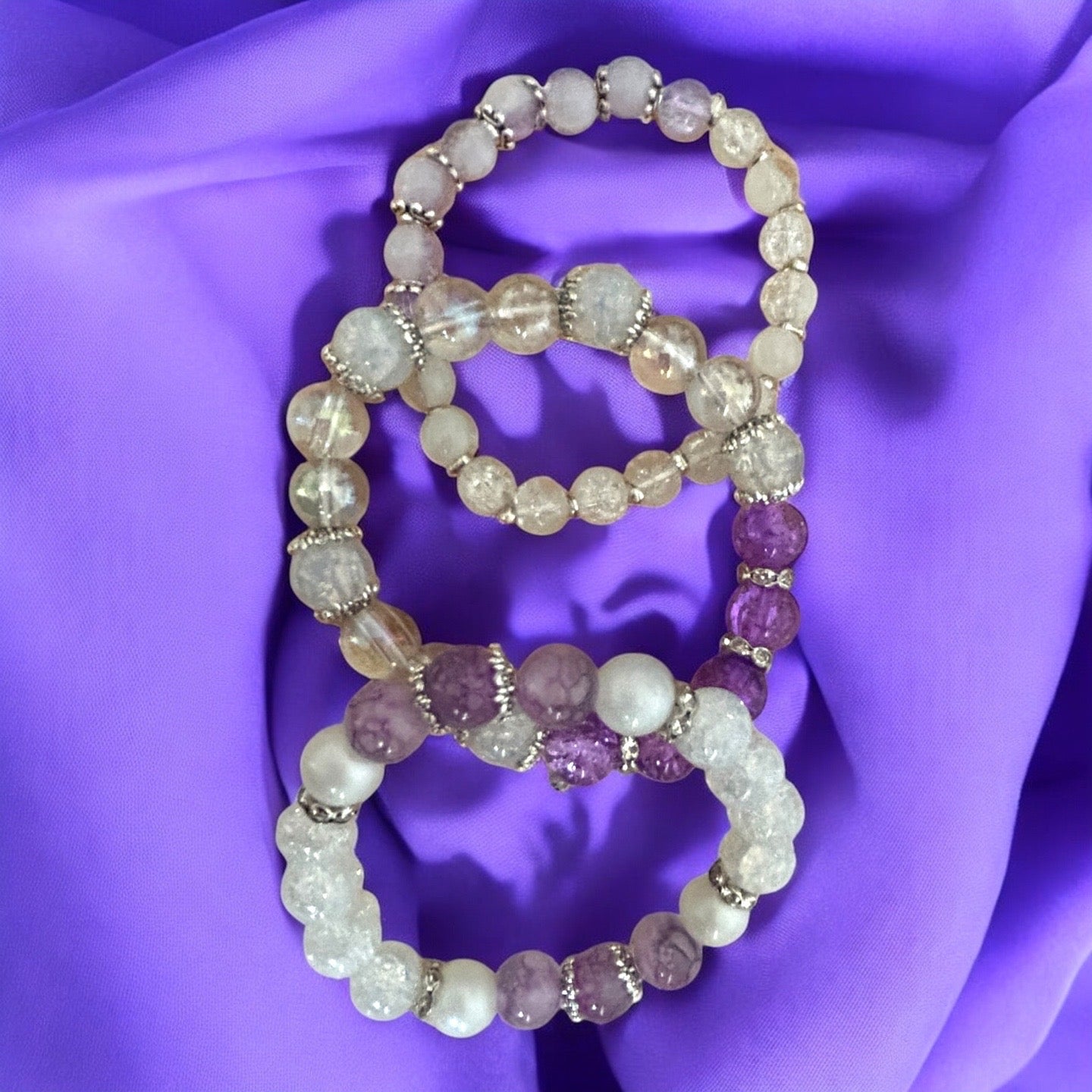 Sparkling White Bracelet Collection