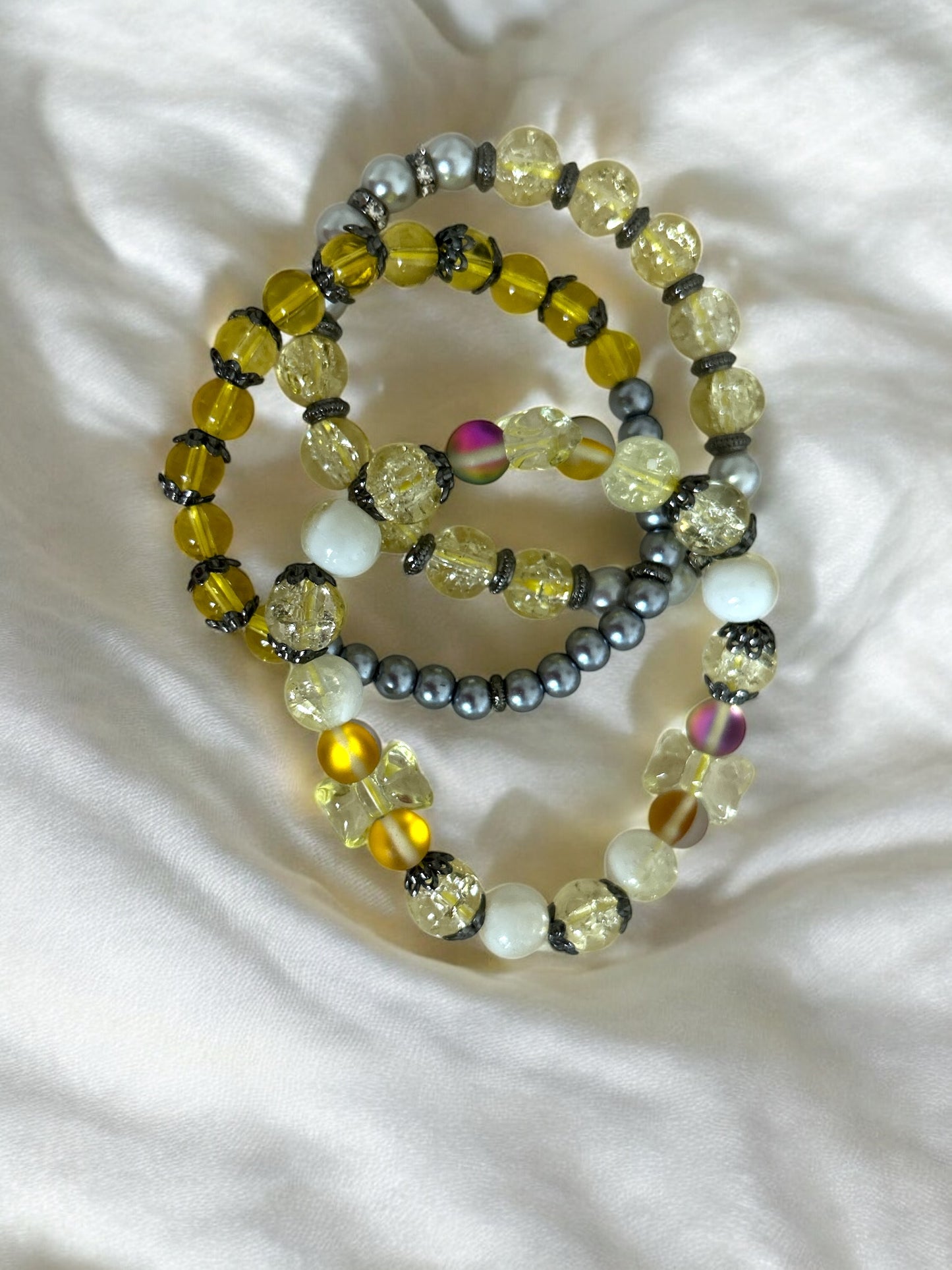 Yellow Majestic Bracelet Collection