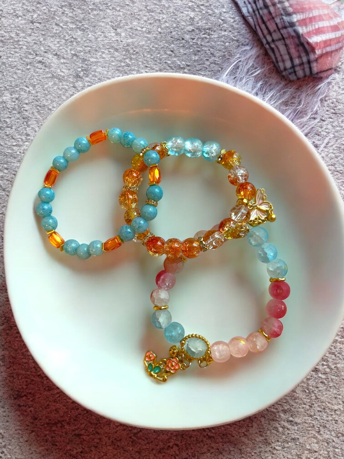 Orange Blossom Bracelet Collection