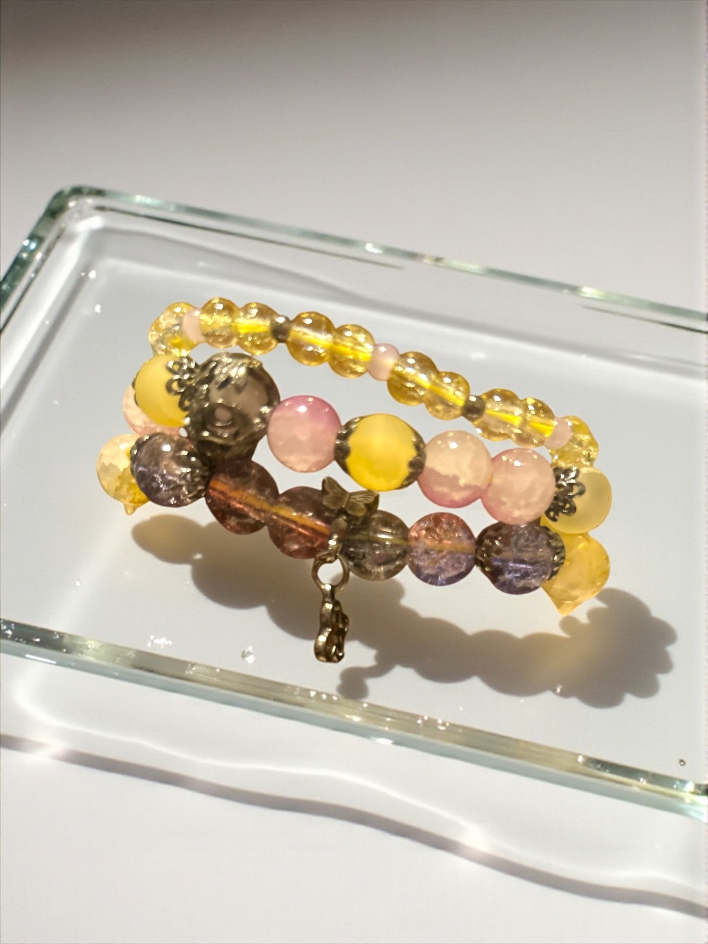 Yellow Majestic Bracelet Collection