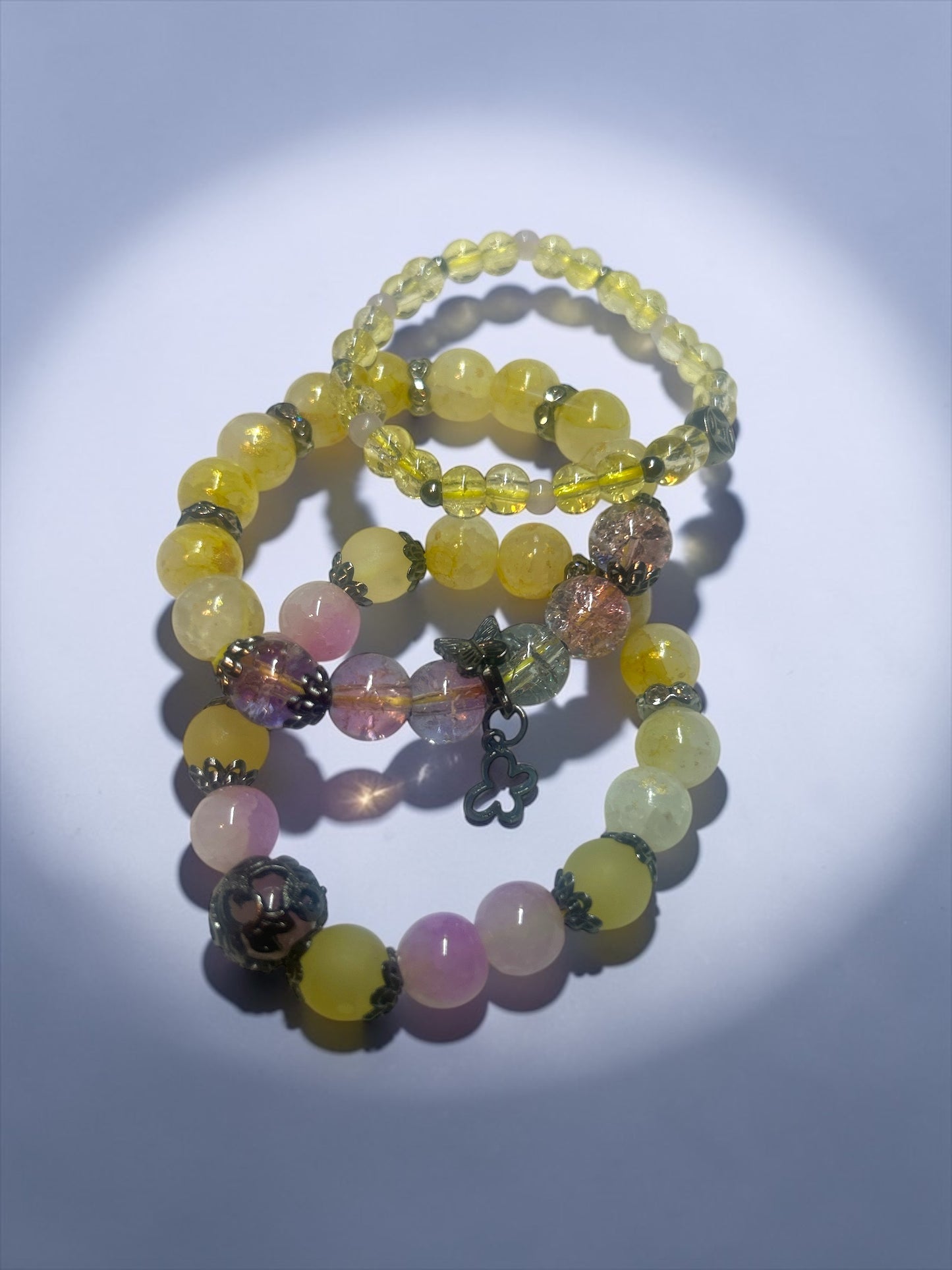 Yellow Majestic Bracelet Collection