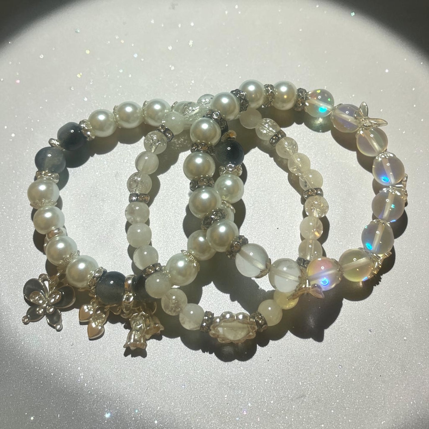 Sparkling White Bracelet Collection