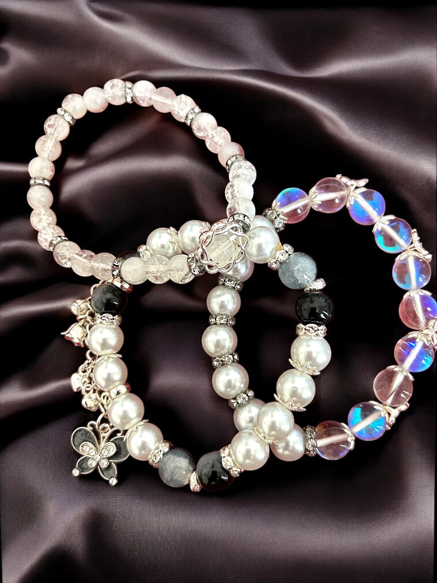 Sparkling White Bracelet Collection