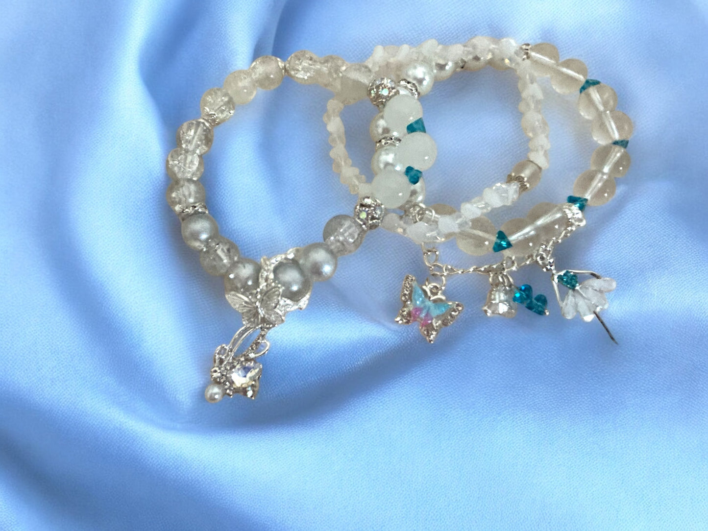 Sparkling White Bracelet Collection