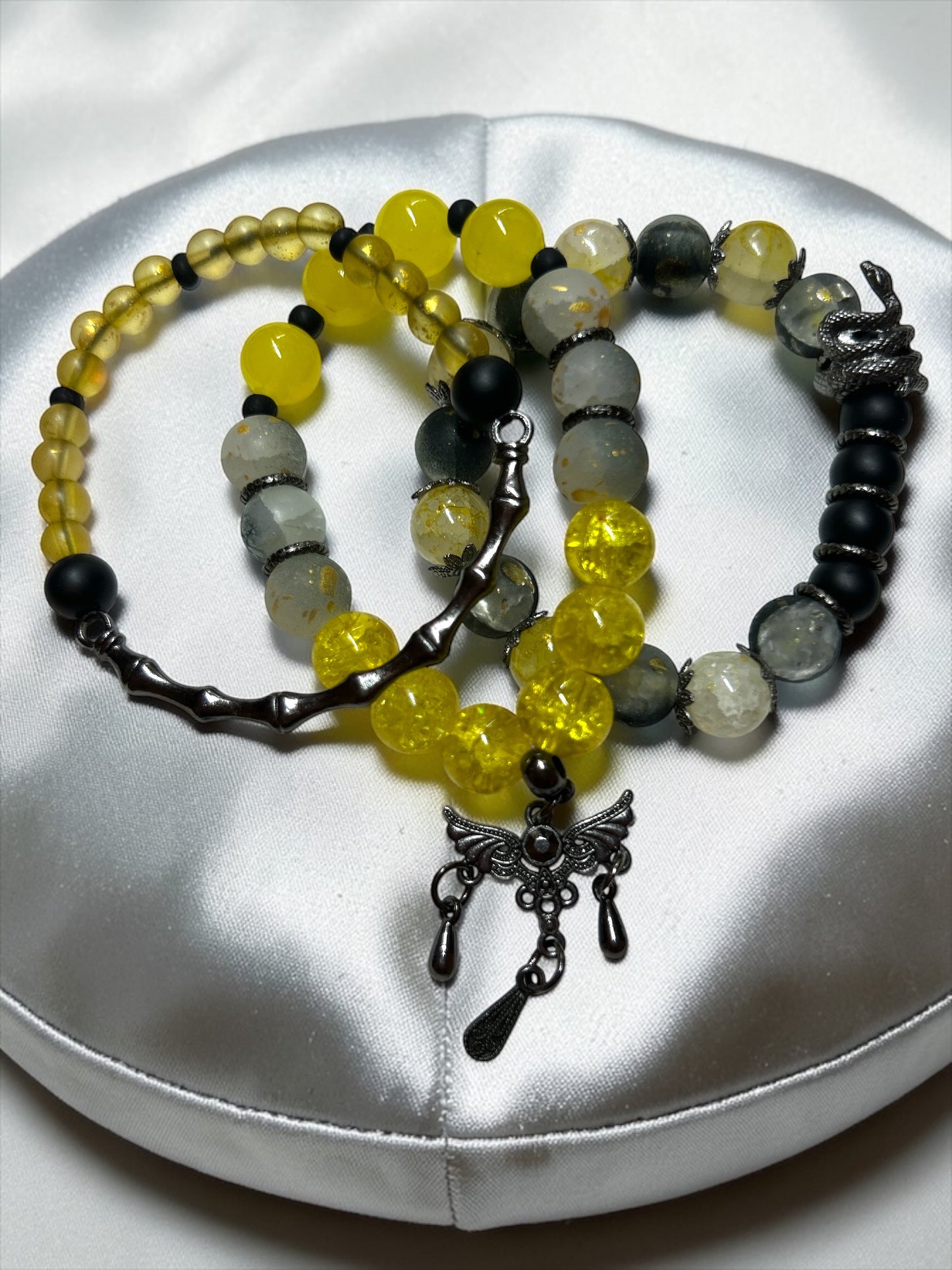 Yellow Majestic Bracelet Collection