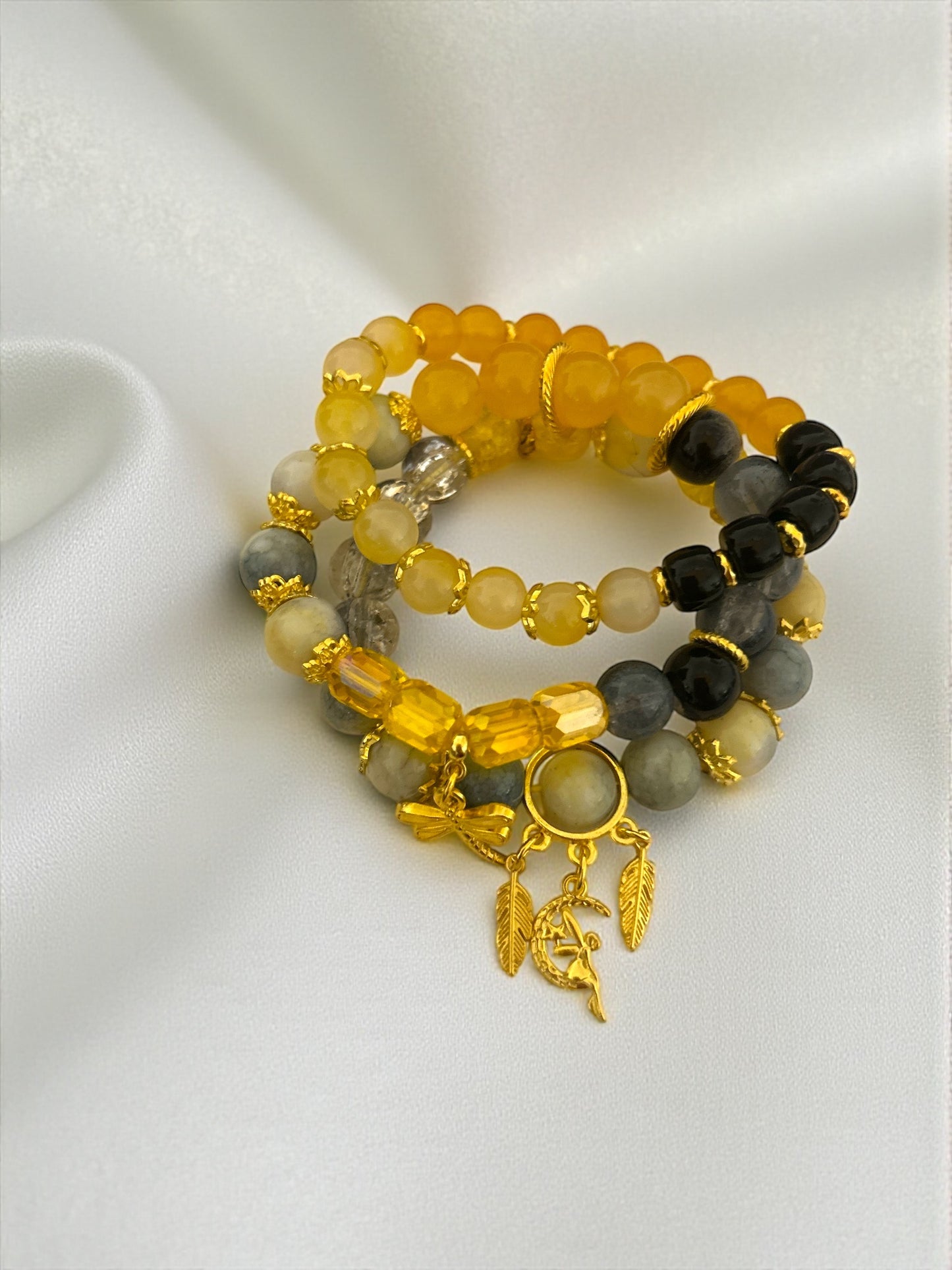 Yellow Majestic Bracelet Collection